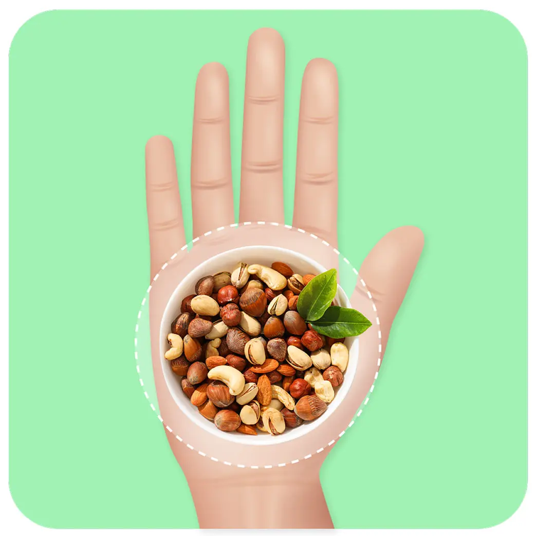 Porción de Frutos secos — 100 gramos
