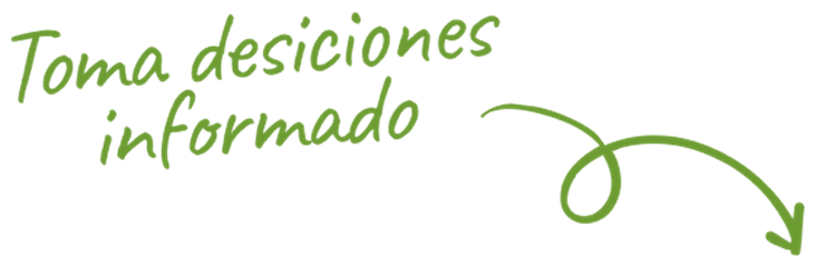 Toma desiciones informado